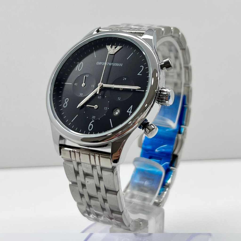 Armani Black Chronograph