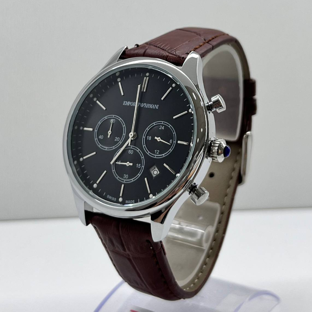 Armani Black Chronograph